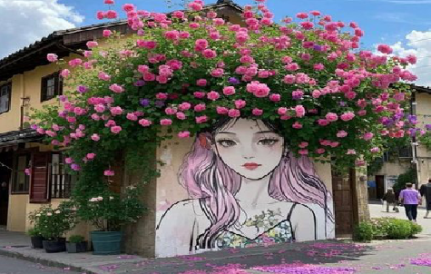 长葛怎么设计网红打卡墙绘