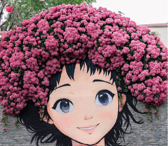 长葛墙体彩绘-网红墙打卡