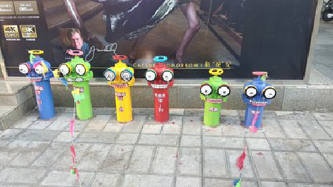 长葛商业区彩绘