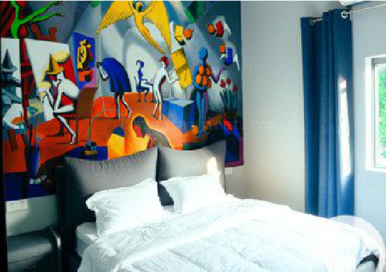 长葛对于酒店的墙体彩绘而言更注重哪些方面？