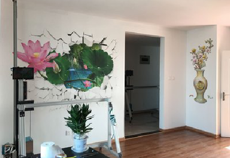 长葛墙体彩绘相比墙纸的优势。