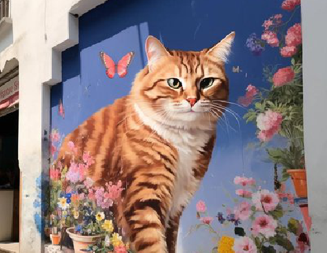 长葛自己绘制有个性的手绘墙