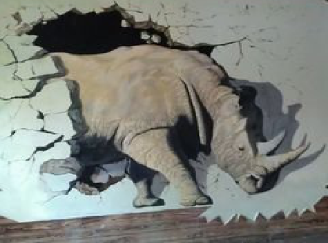 长葛在墙绘中，如何绘制3D效果？